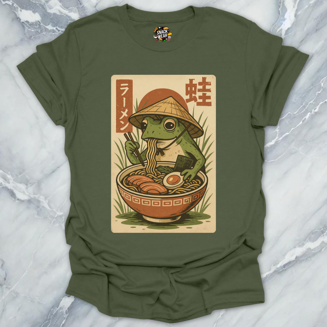 Ramen Farmer Frog T-Shirt