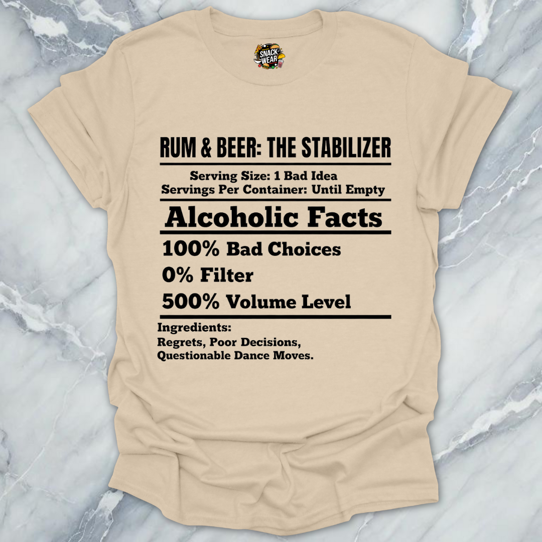 Rum & Beer Stabilizer T-Shirt