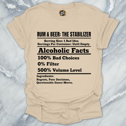 Rum & Beer Stabilizer T-Shirt