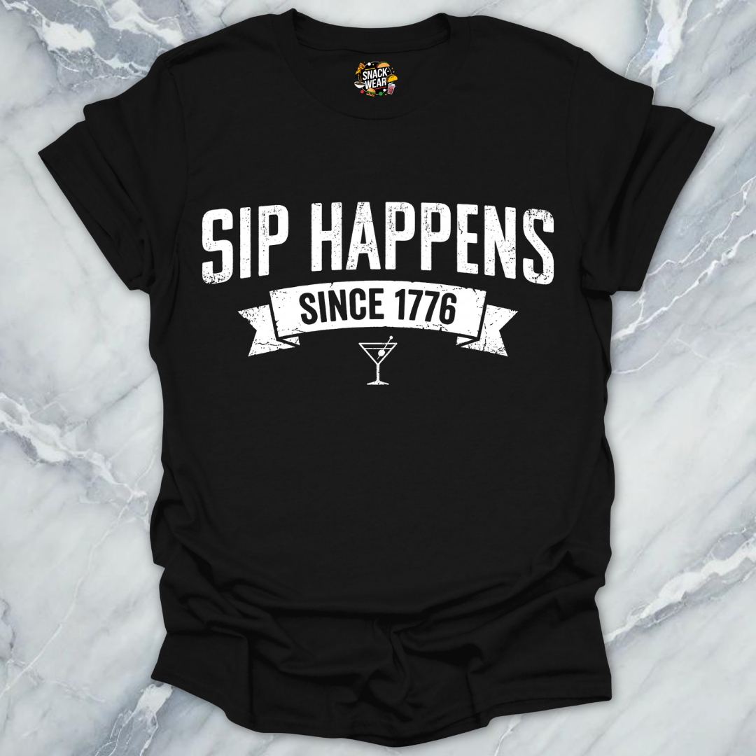 Sip Happens Martini T-Shirt