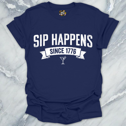 Sip Happens Martini T-Shirt