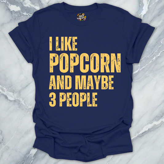 Popcorn & few People T-Shirt
