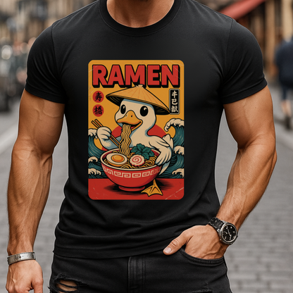 Vintage Japanese Noodle Duck T-Shirt