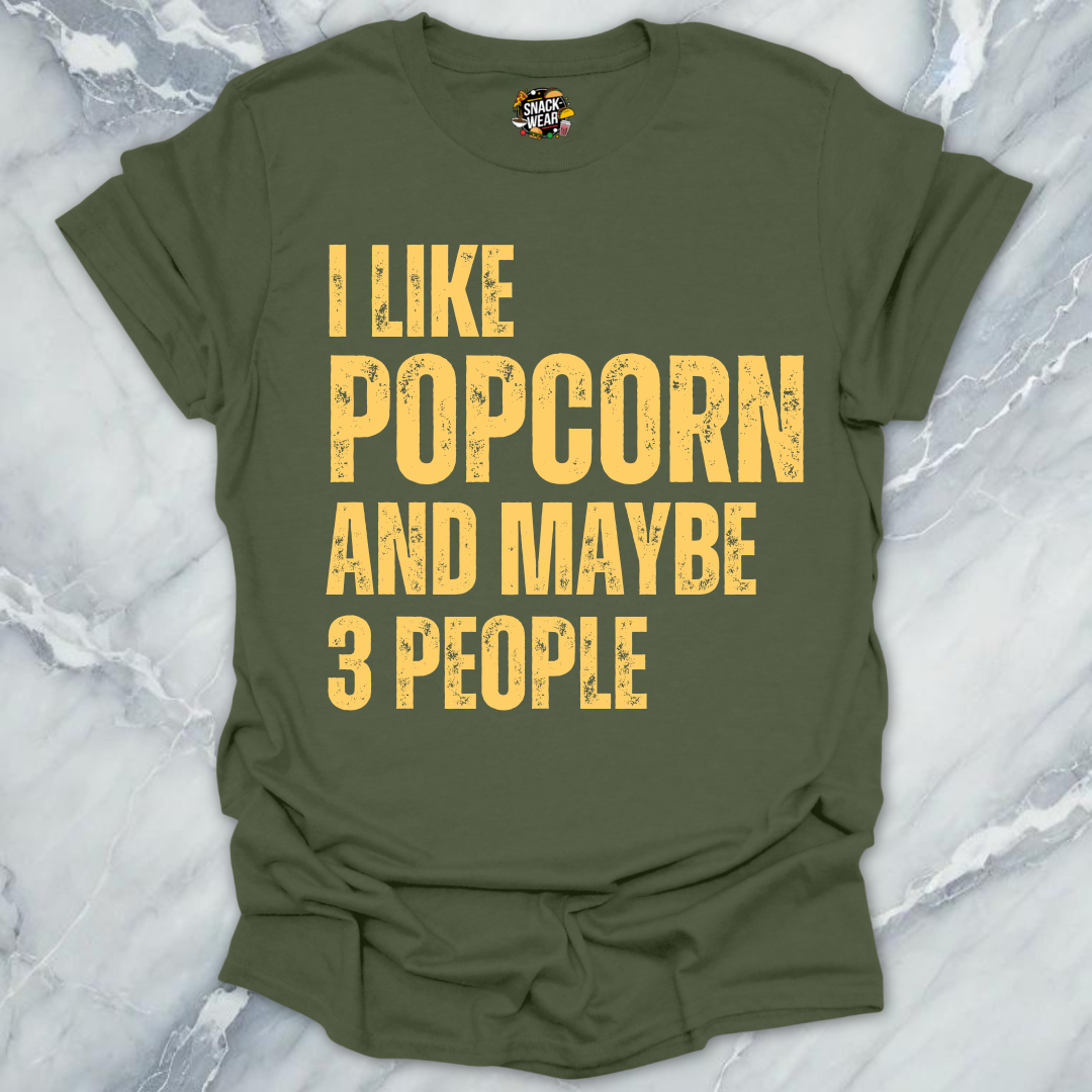Popcorn & few People T-Shirt