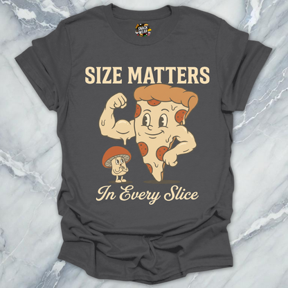 Size Matters Pizza T-Shirt
