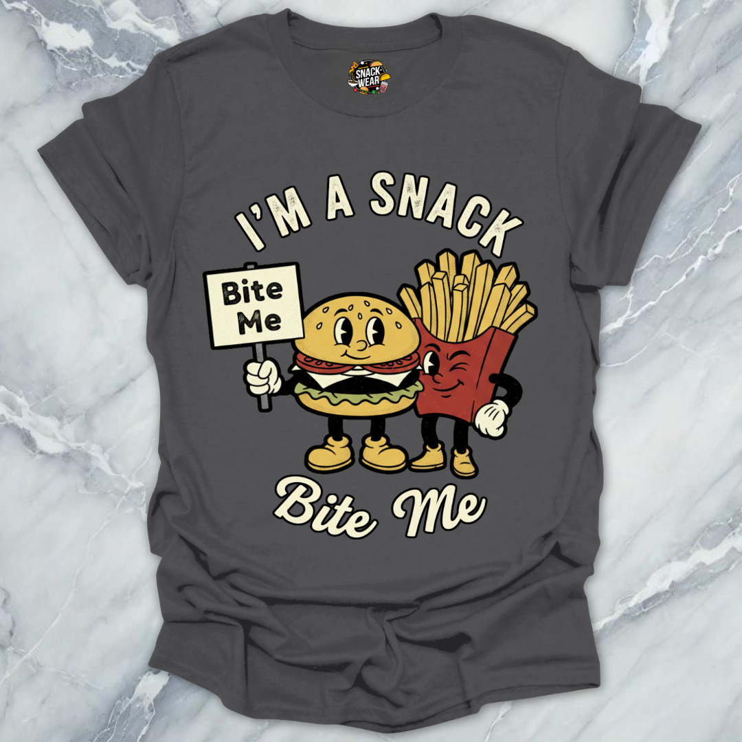 Retro Burger Snack T-Shirt