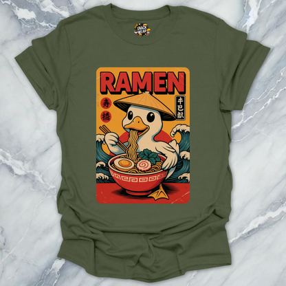 Vintage Japanese Noodle Duck T-Shirt