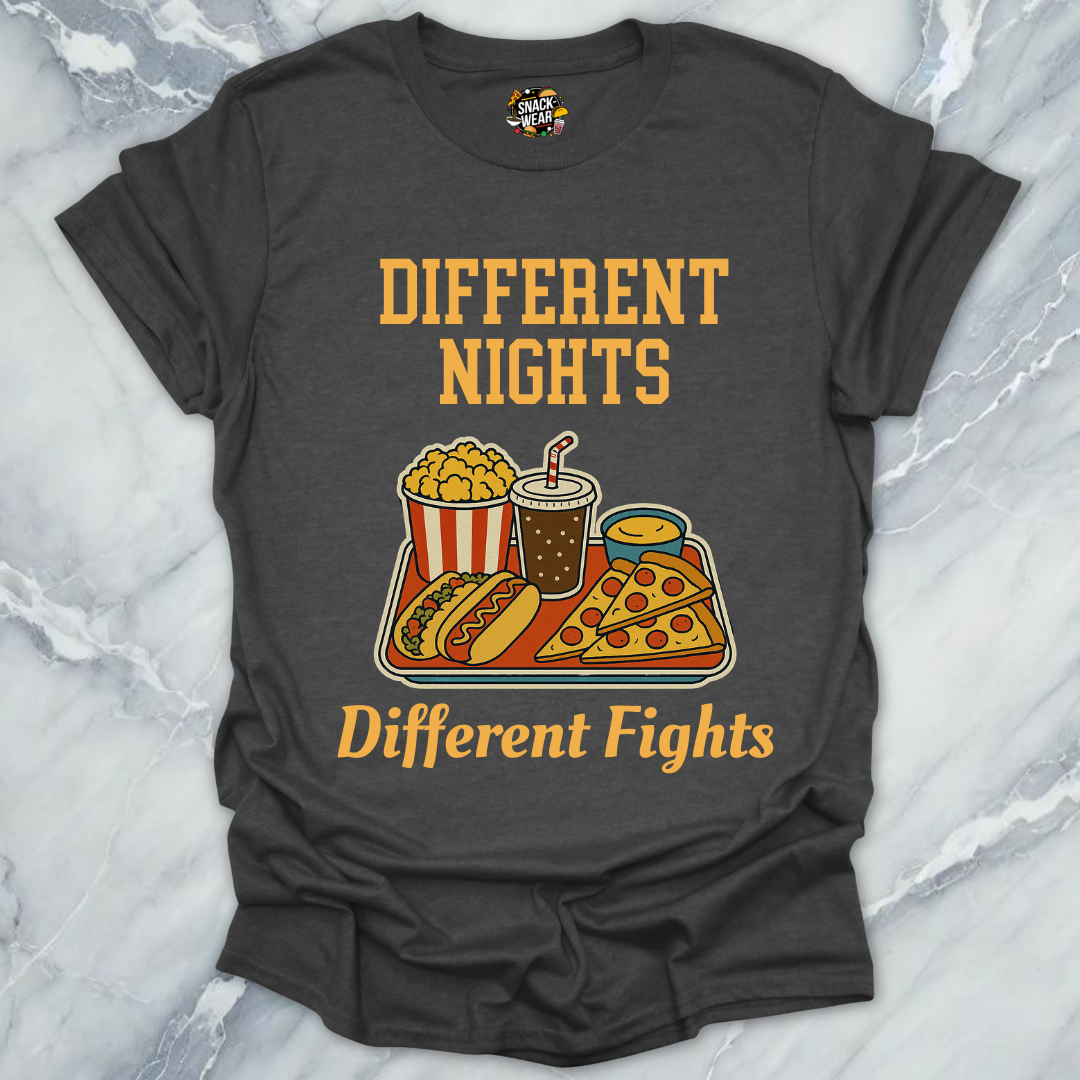 Different Nights Snacks T-Shirt
