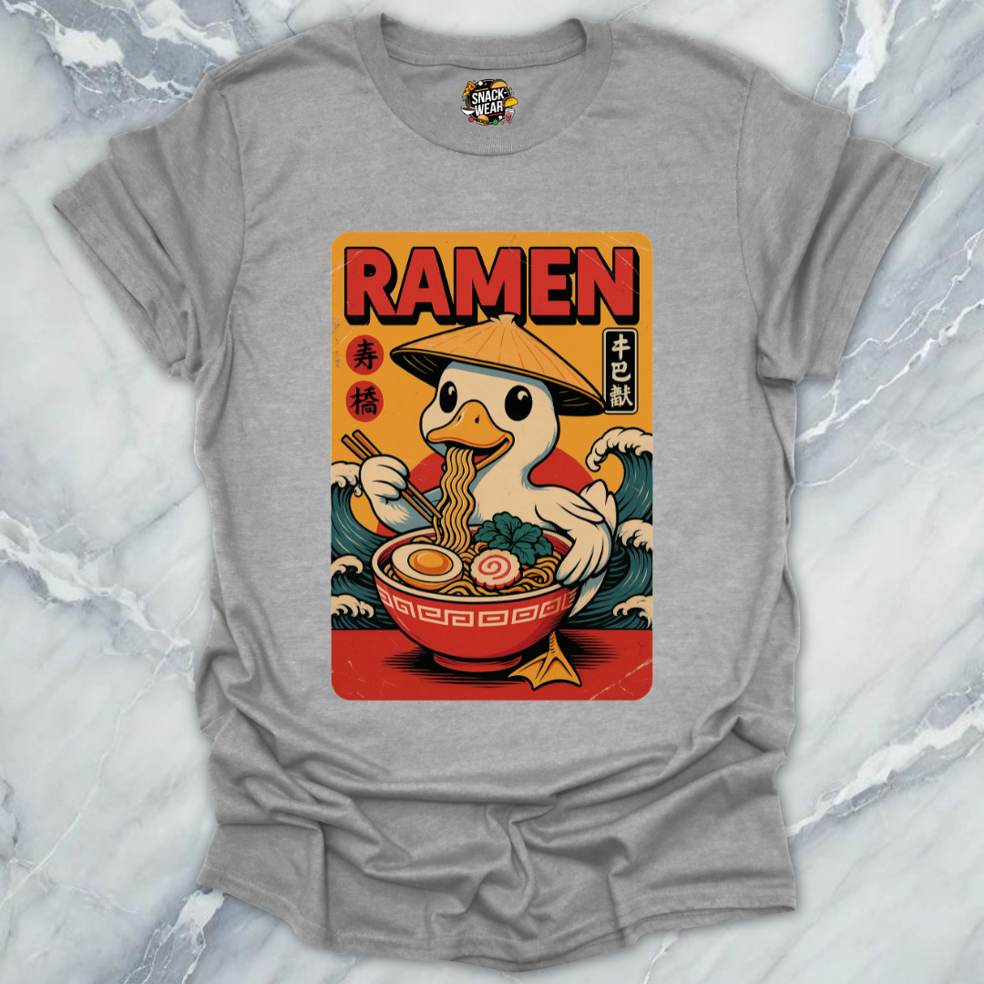 Vintage Japanese Noodle Duck T-Shirt