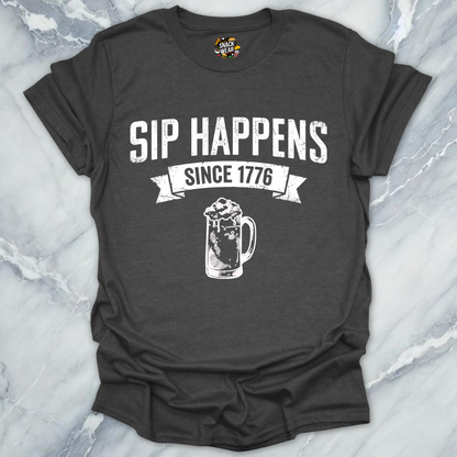 Sip Happens 1776 Beer T-Shirt