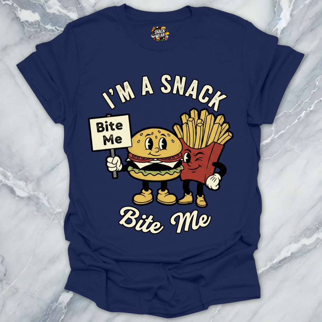 Retro Burger Snack T-Shirt