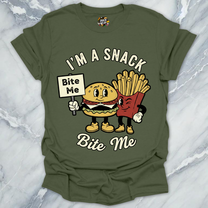 Retro Burger Snack T-Shirt