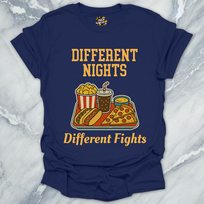 Different Nights Snacks T-Shirt