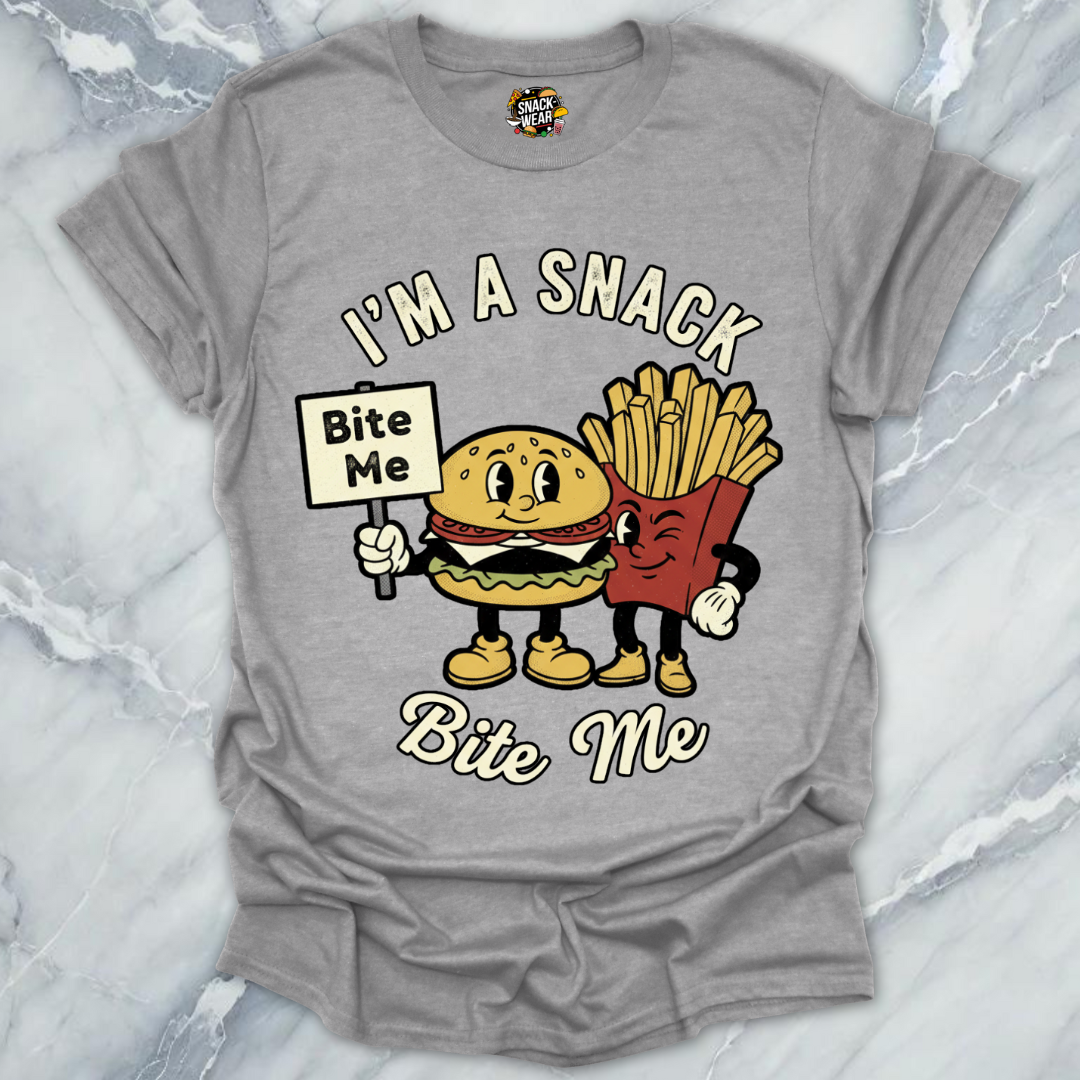 Retro Burger Snack T-Shirt