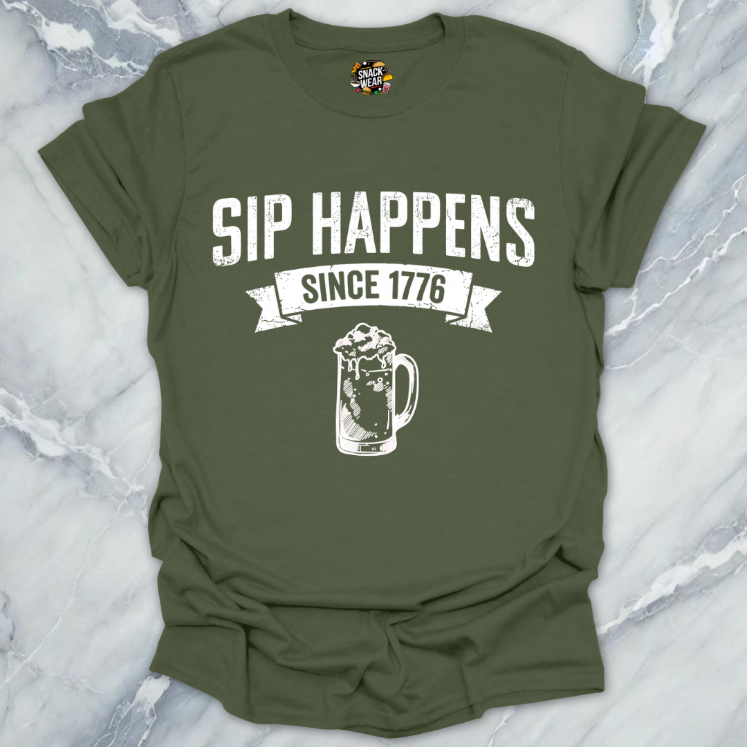 Sip Happens 1776 Beer T-Shirt