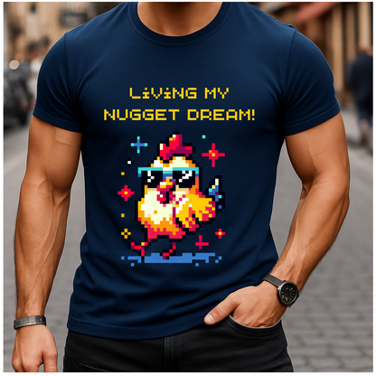 Pixel Chicken Retro 8-Bit T-Shirt