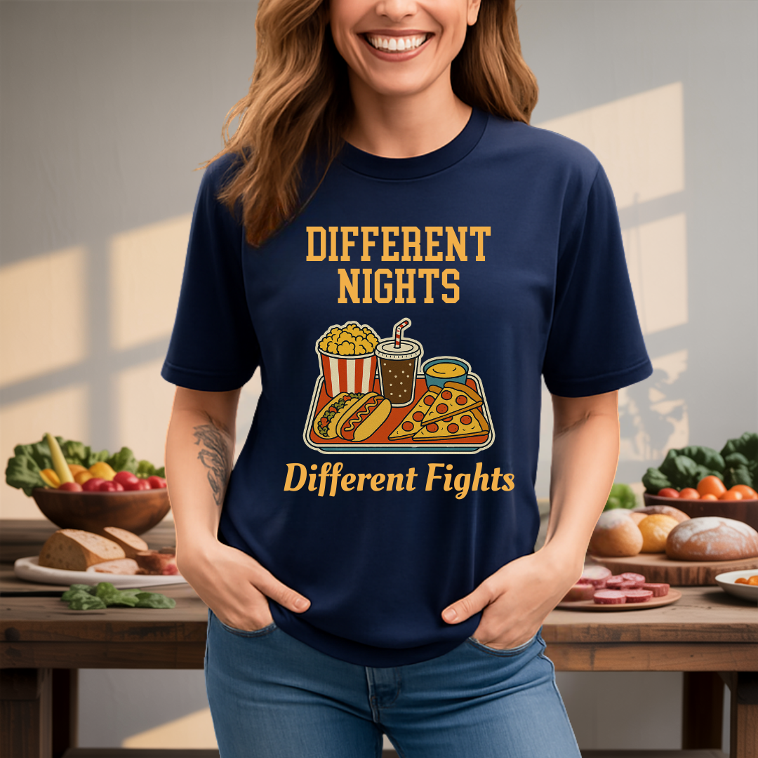 Different Nights Snacks T-Shirt