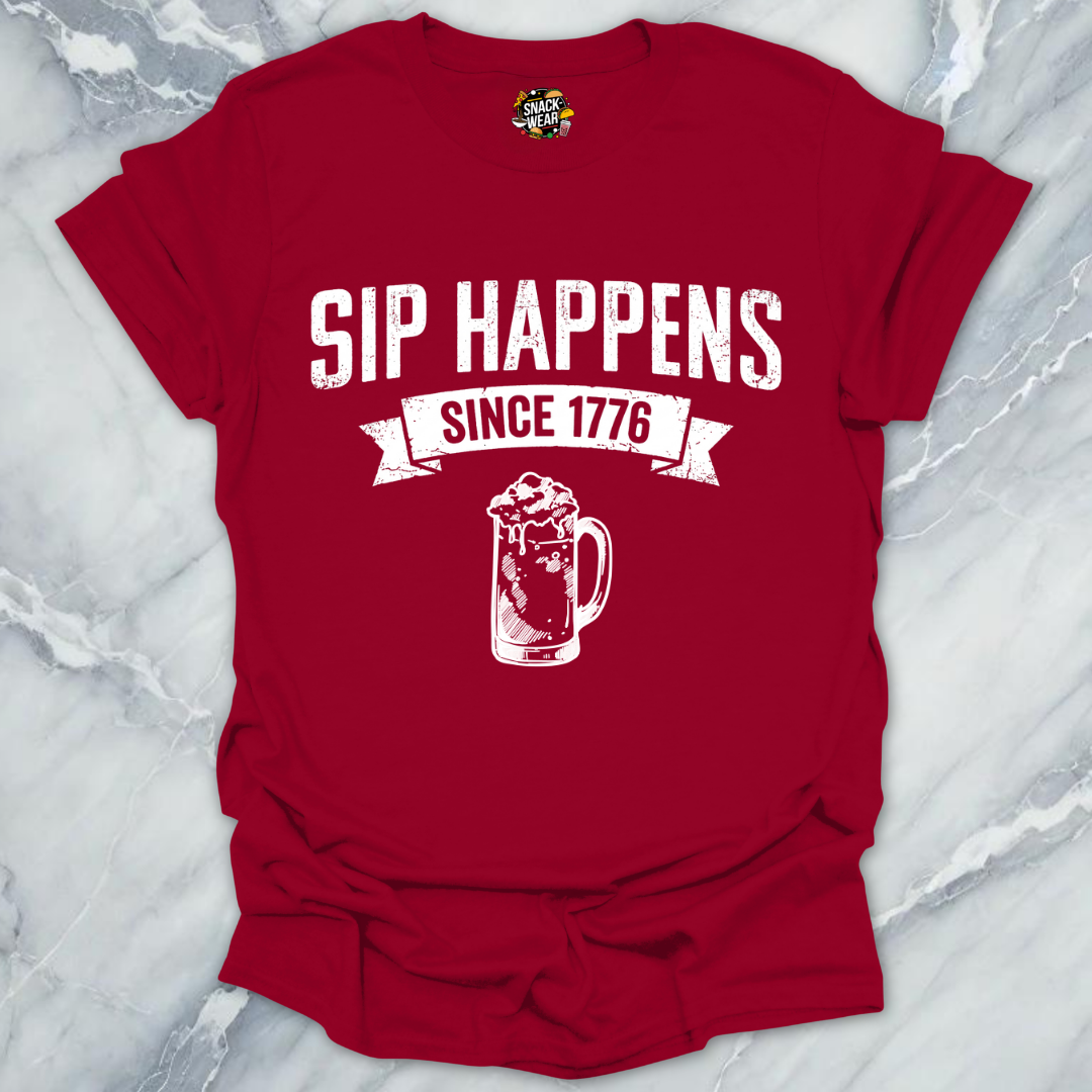 Sip Happens 1776 Beer T-Shirt