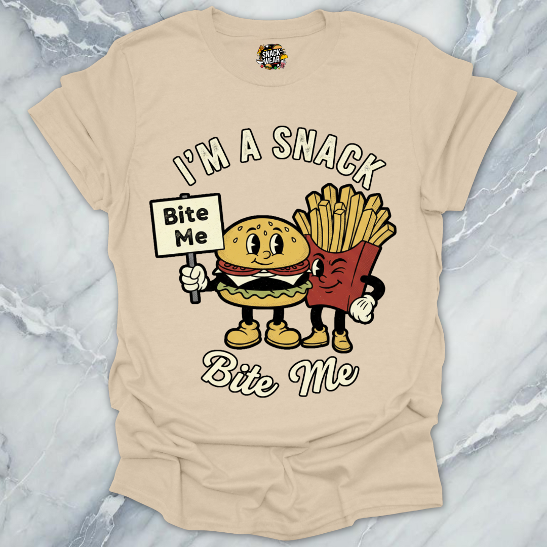 Retro Burger Snack T-Shirt