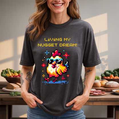 Pixel Chicken Retro 8-Bit T-Shirt