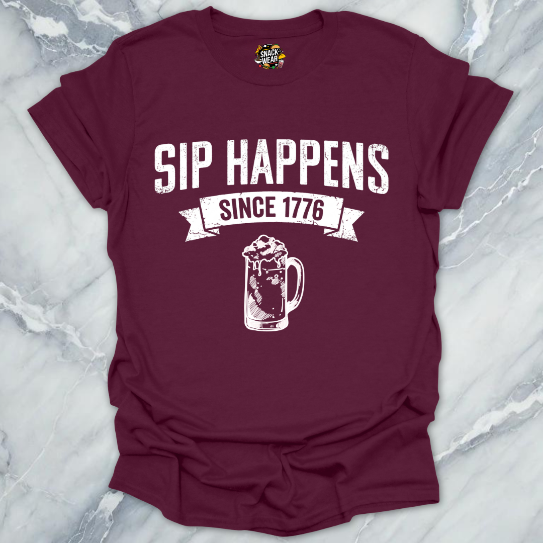 Sip Happens 1776 Beer T-Shirt