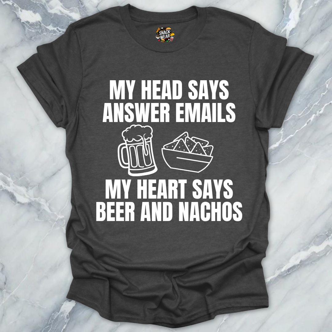 Office Beer And Nachos T-Shirt