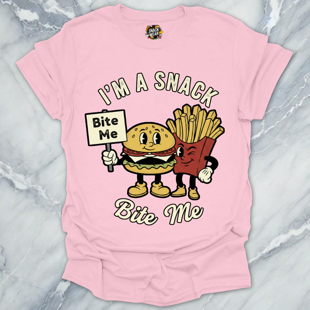 Retro Burger Snack T-Shirt