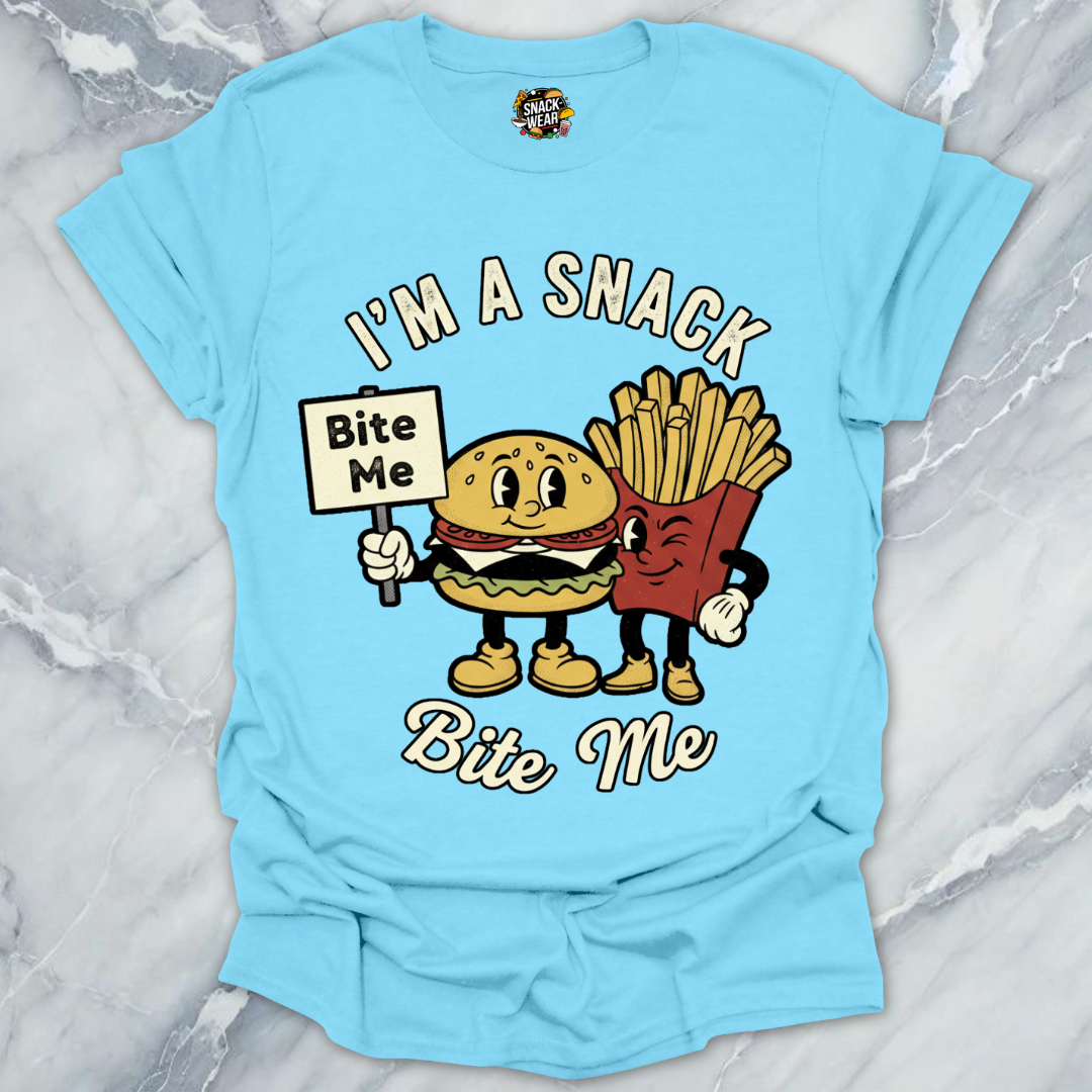 Retro Burger Snack T-Shirt