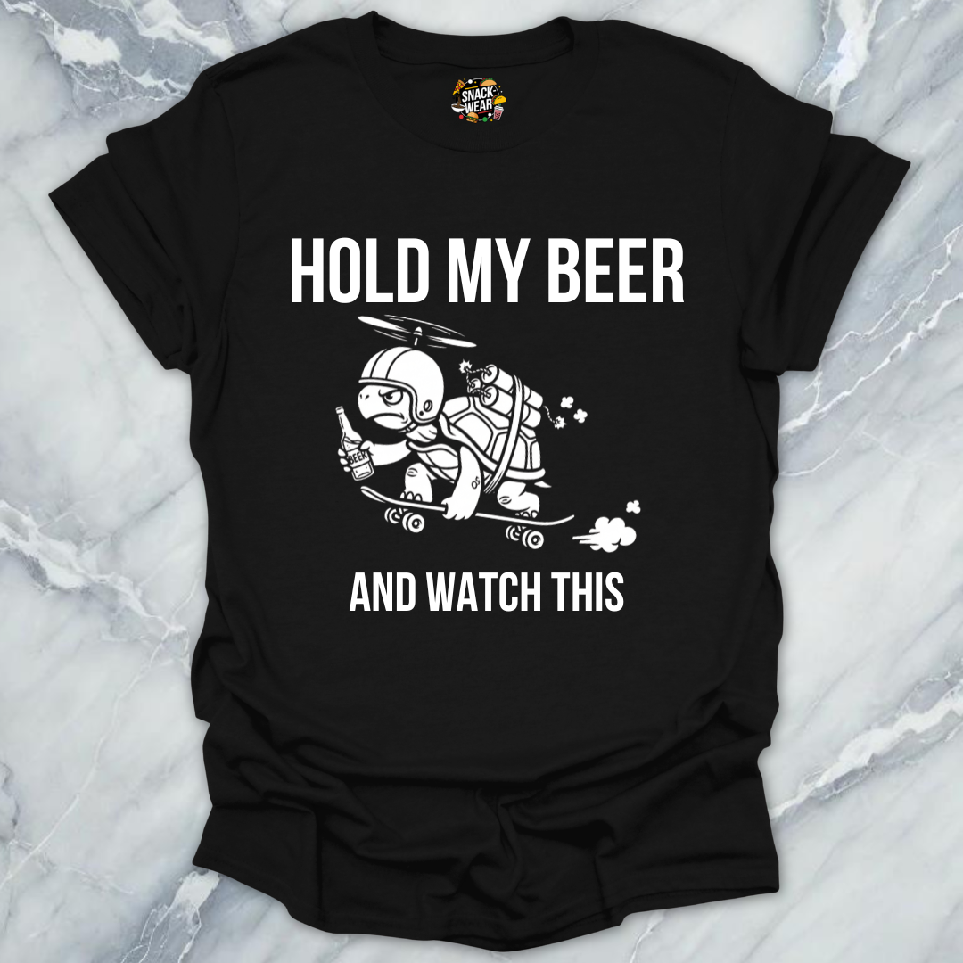 Hold My Beer Turtle T-Shirt