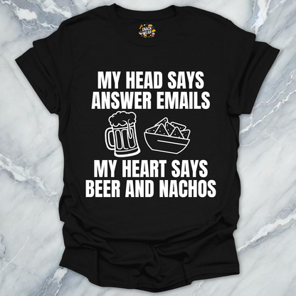 Office Beer And Nachos T-Shirt