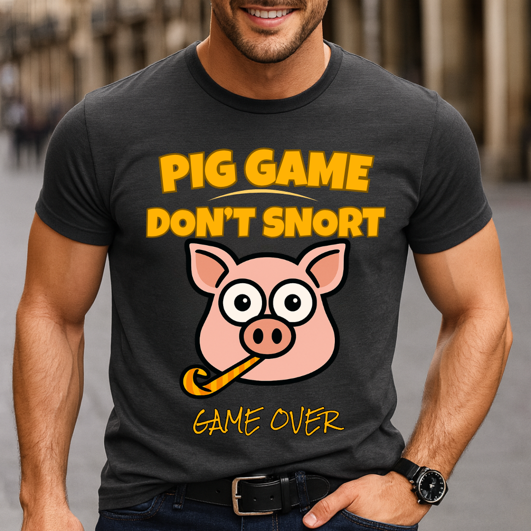 Pig Game Dont Snort T-Shirt