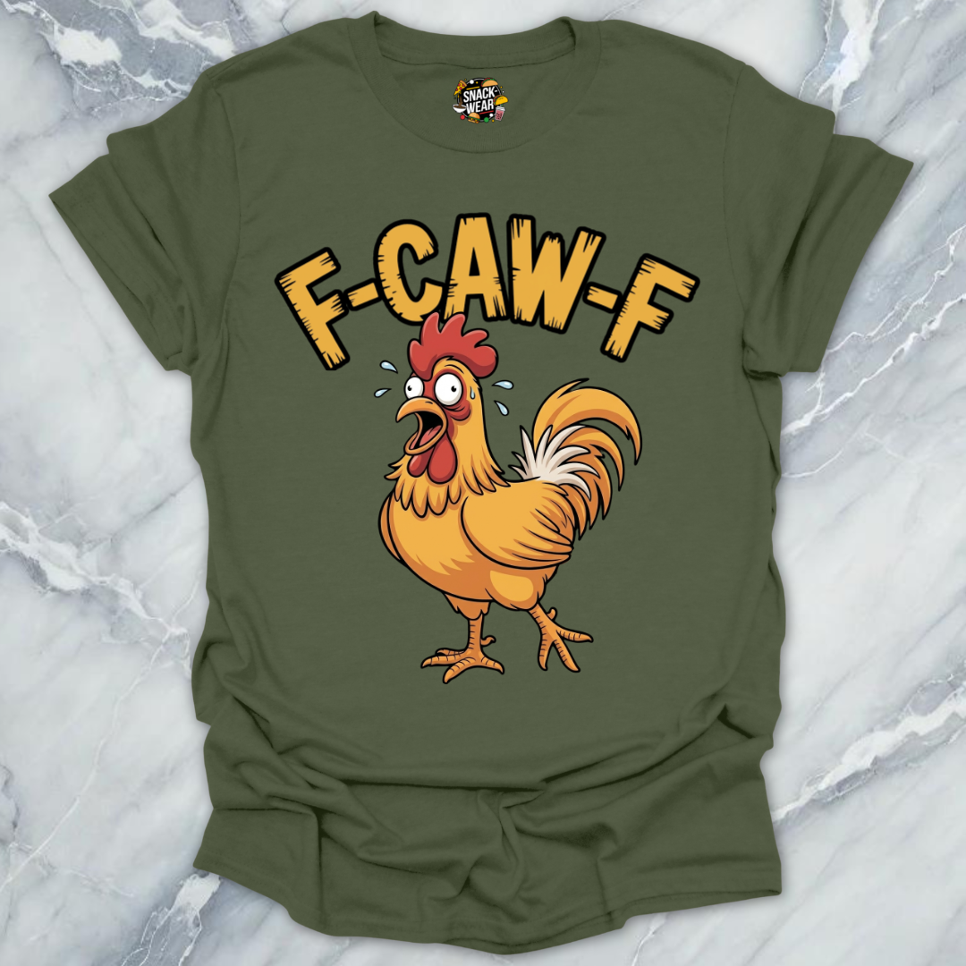 F-CAW-F Chicken Rooster T-Shirt