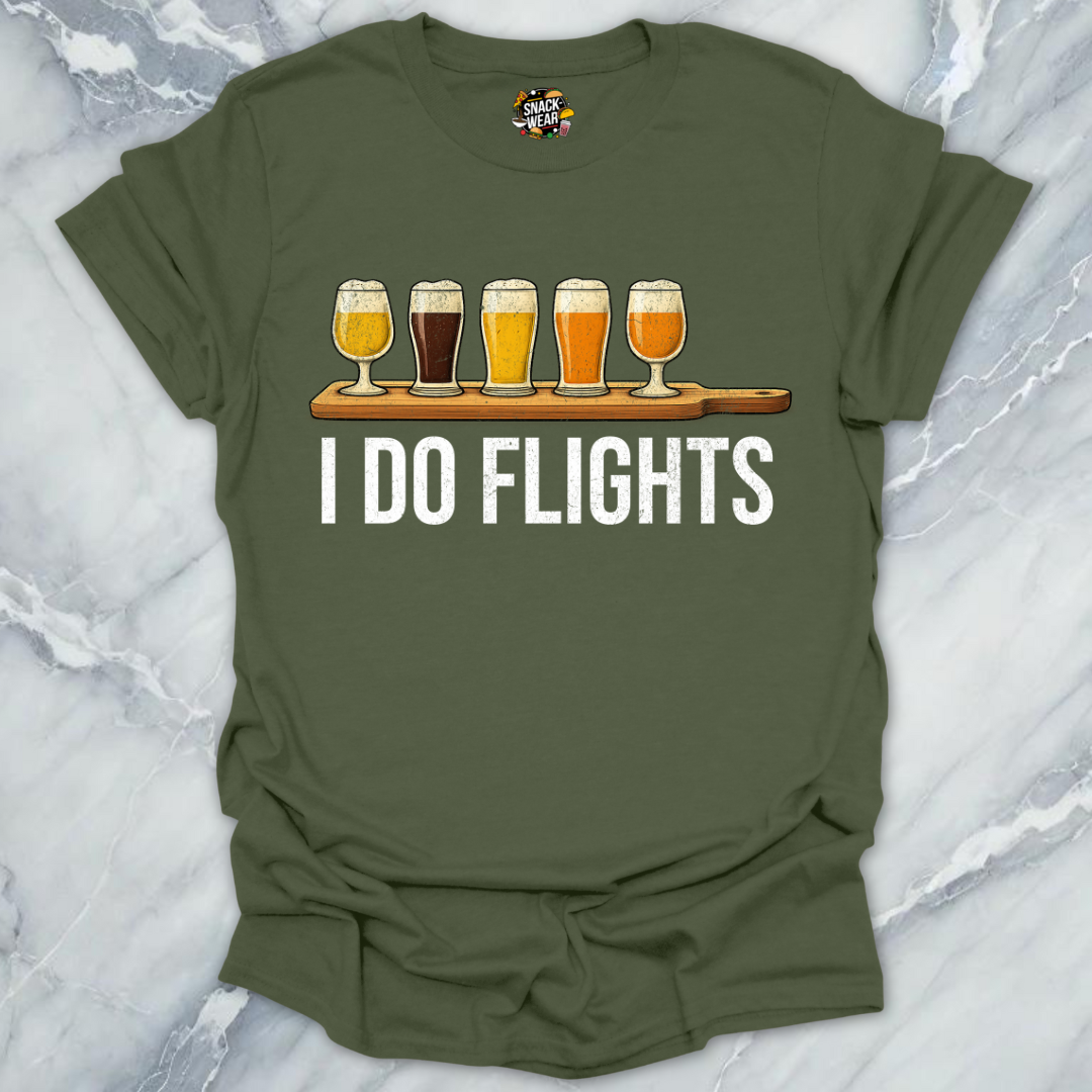 I Do Flights Beer T-Shirt