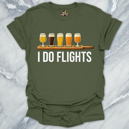 I Do Flights Beer T-Shirt