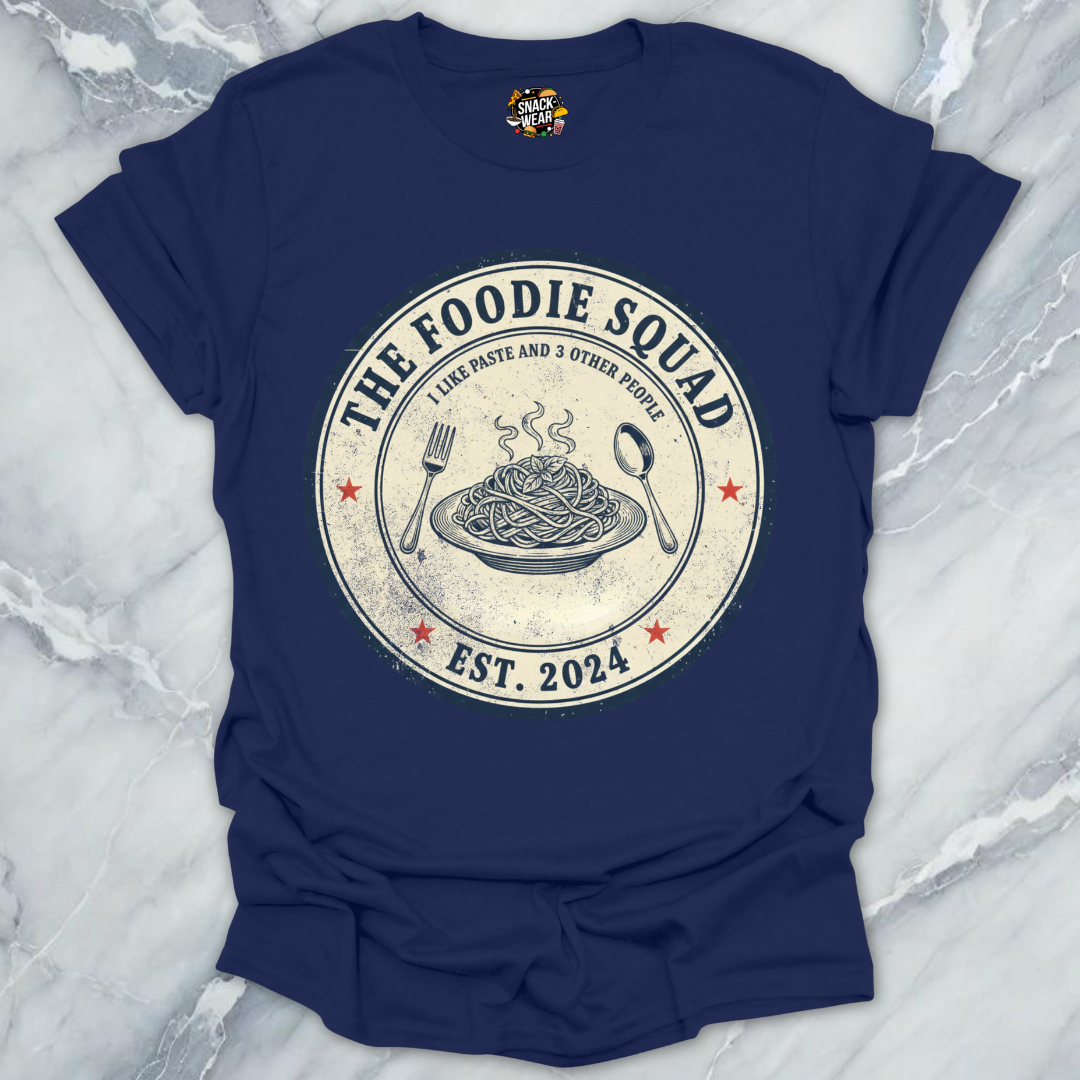 Foodie Squad Vintage Pasta T-Shirt