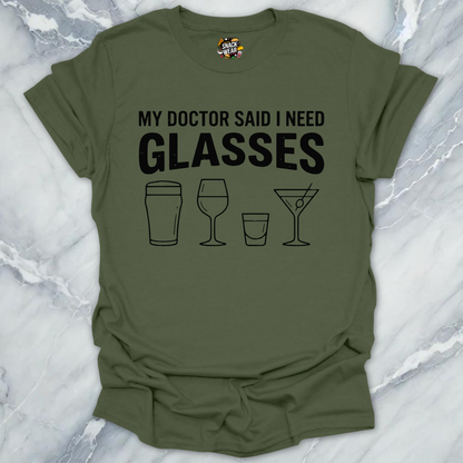 Doctor Prescribed Glasses T-Shirt