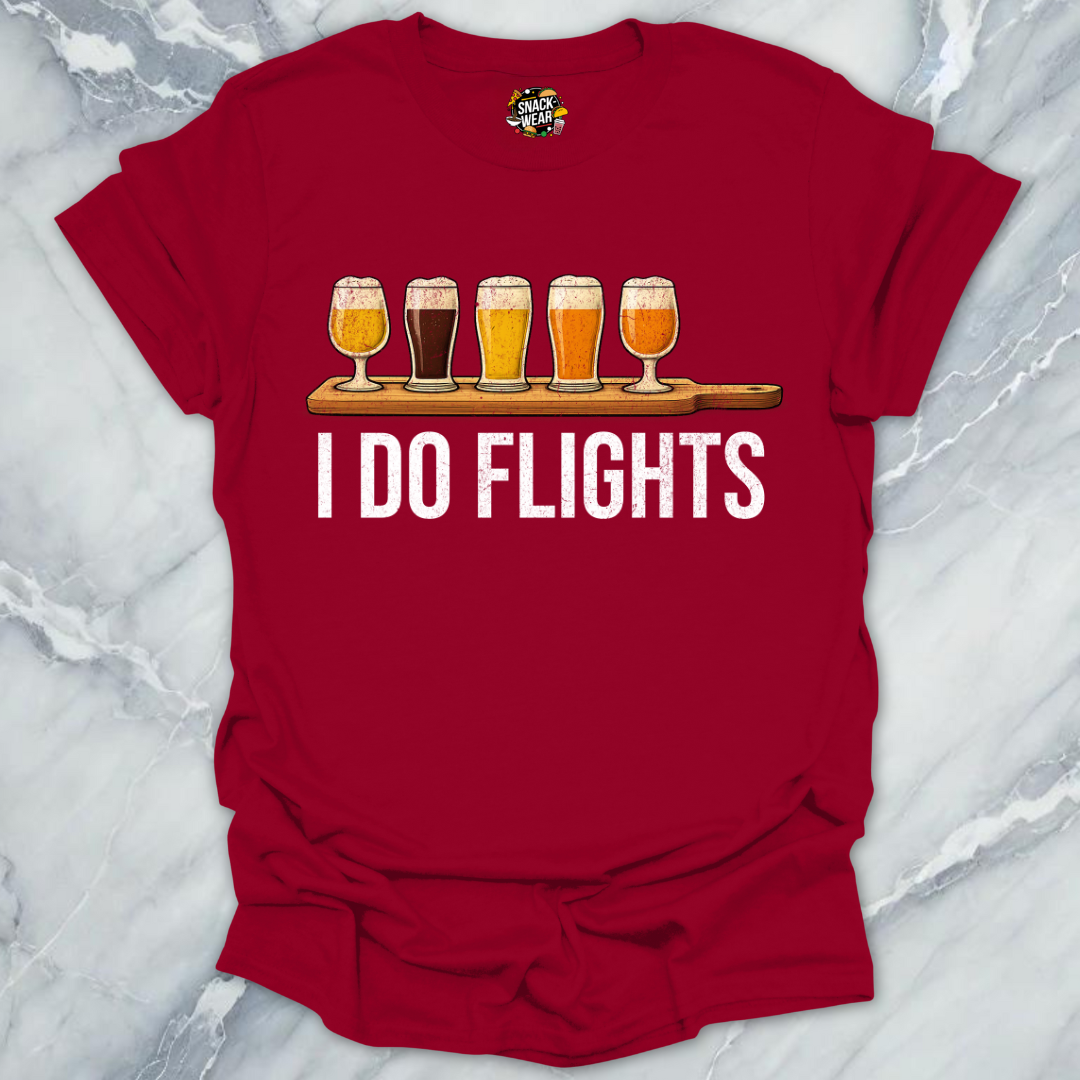 I Do Flights Beer T-Shirt