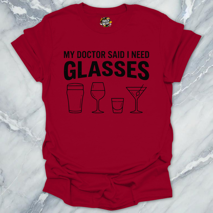 Doctor Prescribed Glasses T-Shirt