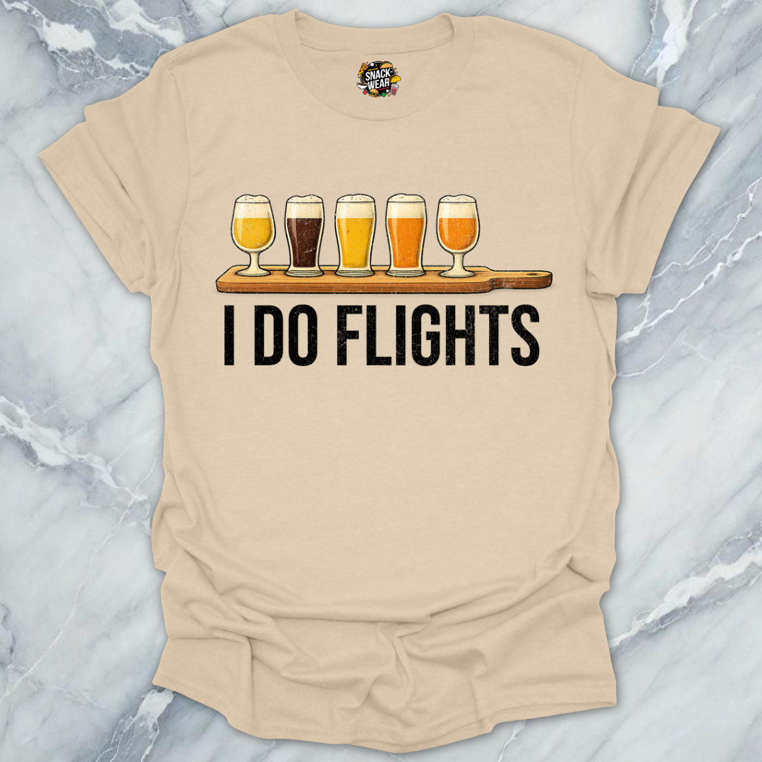I Do Flights Beer T-Shirt