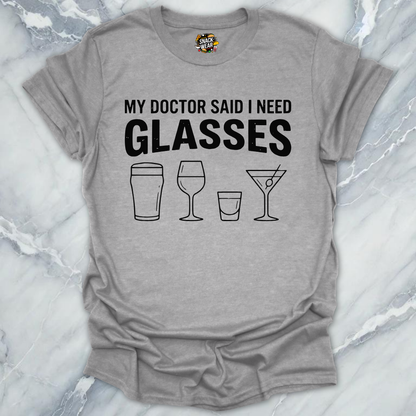 Doctor Prescribed Glasses T-Shirt