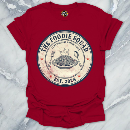 Foodie Squad Vintage Pasta T-Shirt