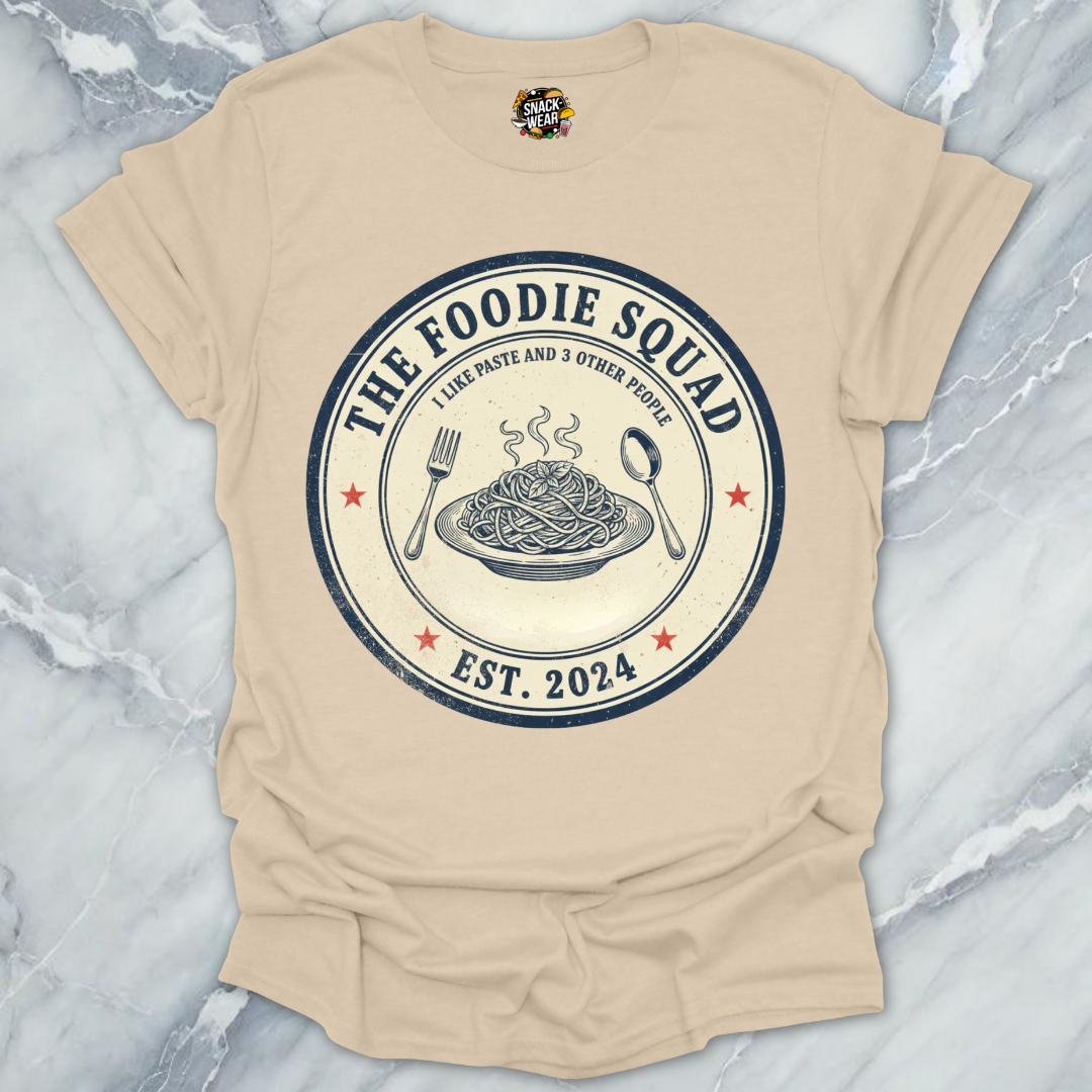 Foodie Squad Vintage Pasta T-Shirt