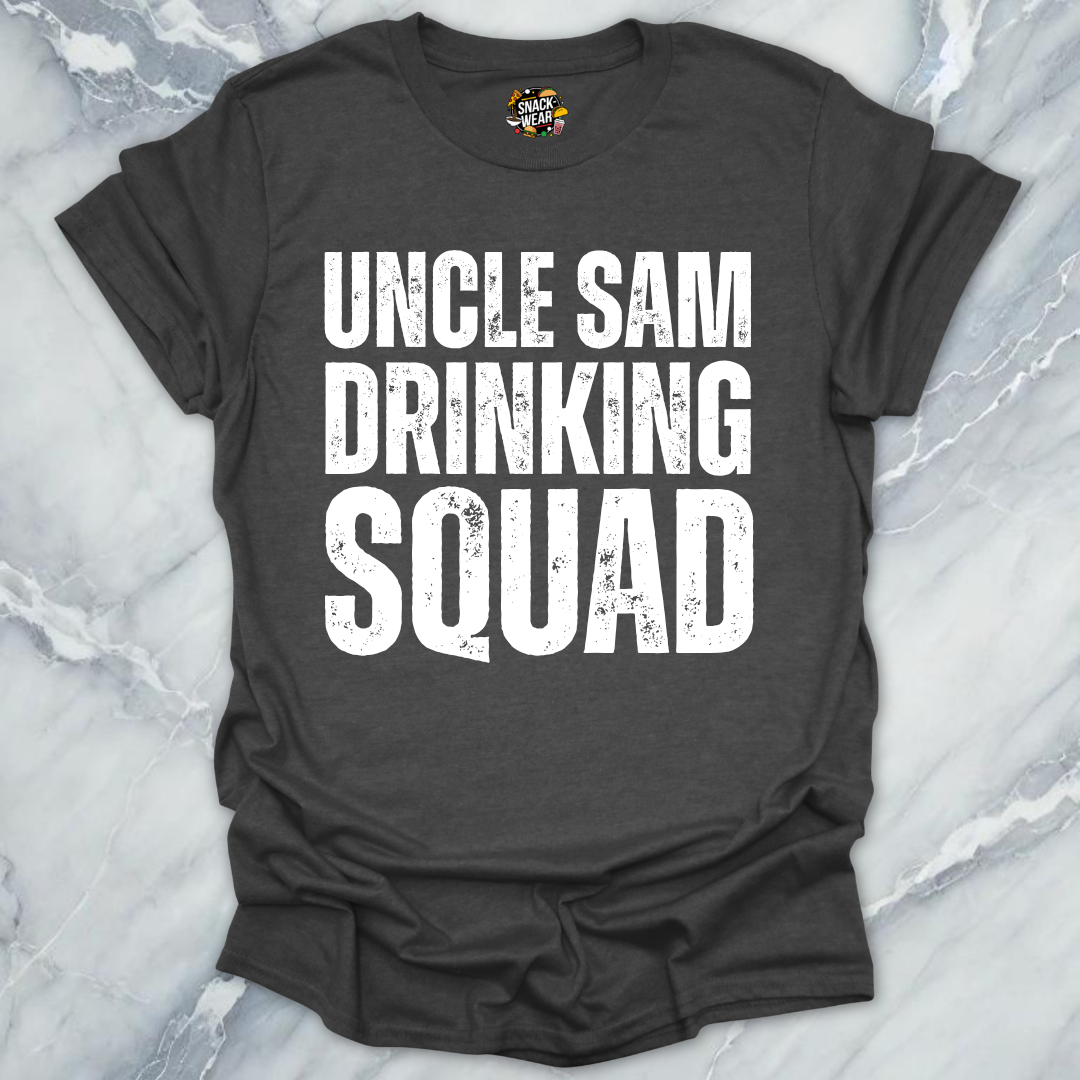 Uncle Sam Drinking Squad T-Shirt