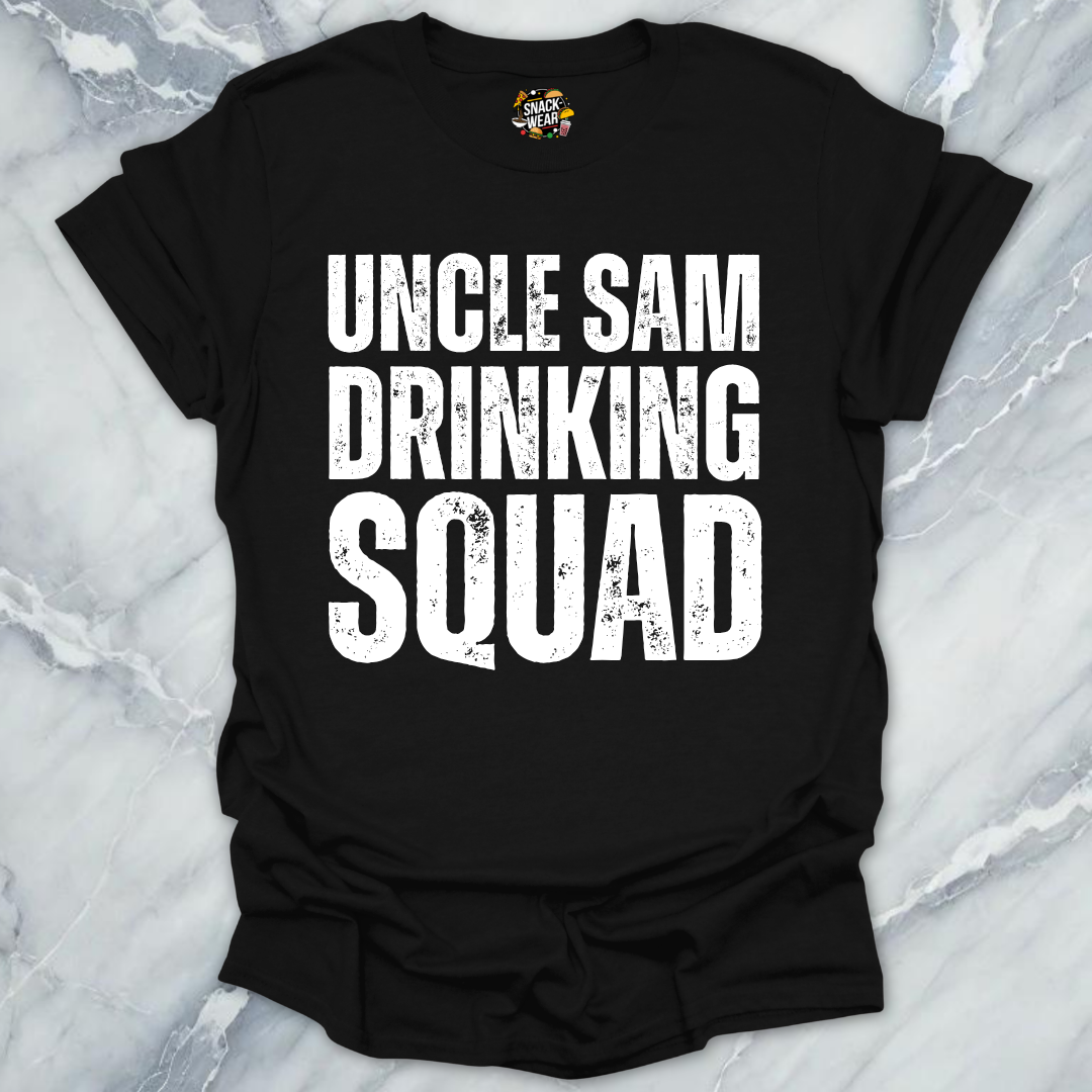 Uncle Sam Drinking Squad T-Shirt