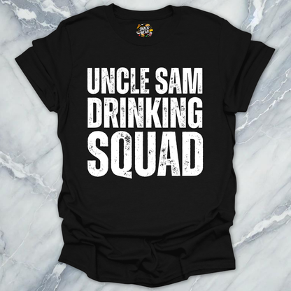 Uncle Sam Drinking Squad T-Shirt