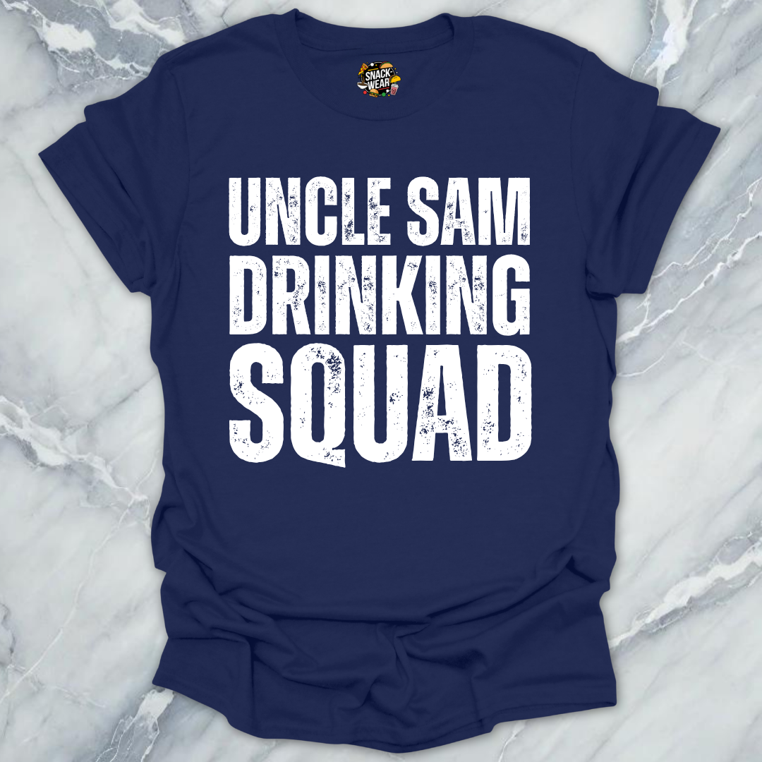 Uncle Sam Drinking Squad T-Shirt