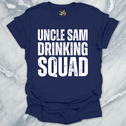 Uncle Sam Drinking Squad T-Shirt