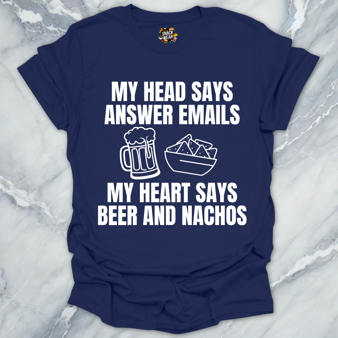 Office Beer And Nachos T-Shirt