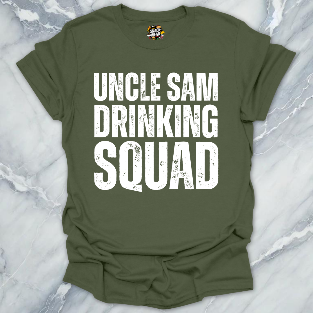 Uncle Sam Drinking Squad T-Shirt