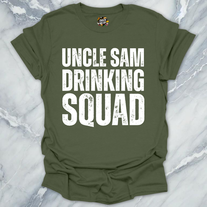Uncle Sam Drinking Squad T-Shirt